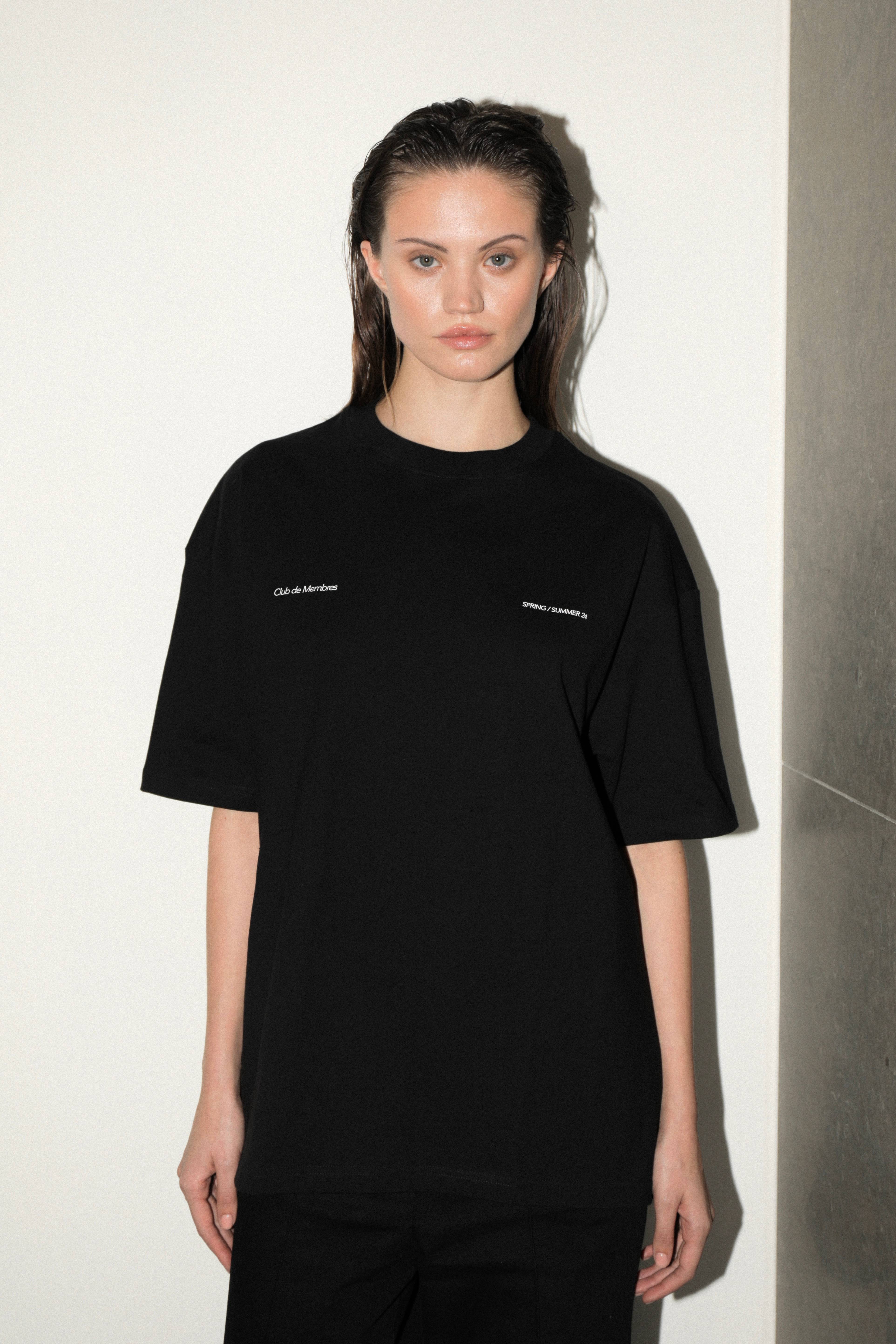 CLUB DE MEMBRES NOIR T-SHIRT