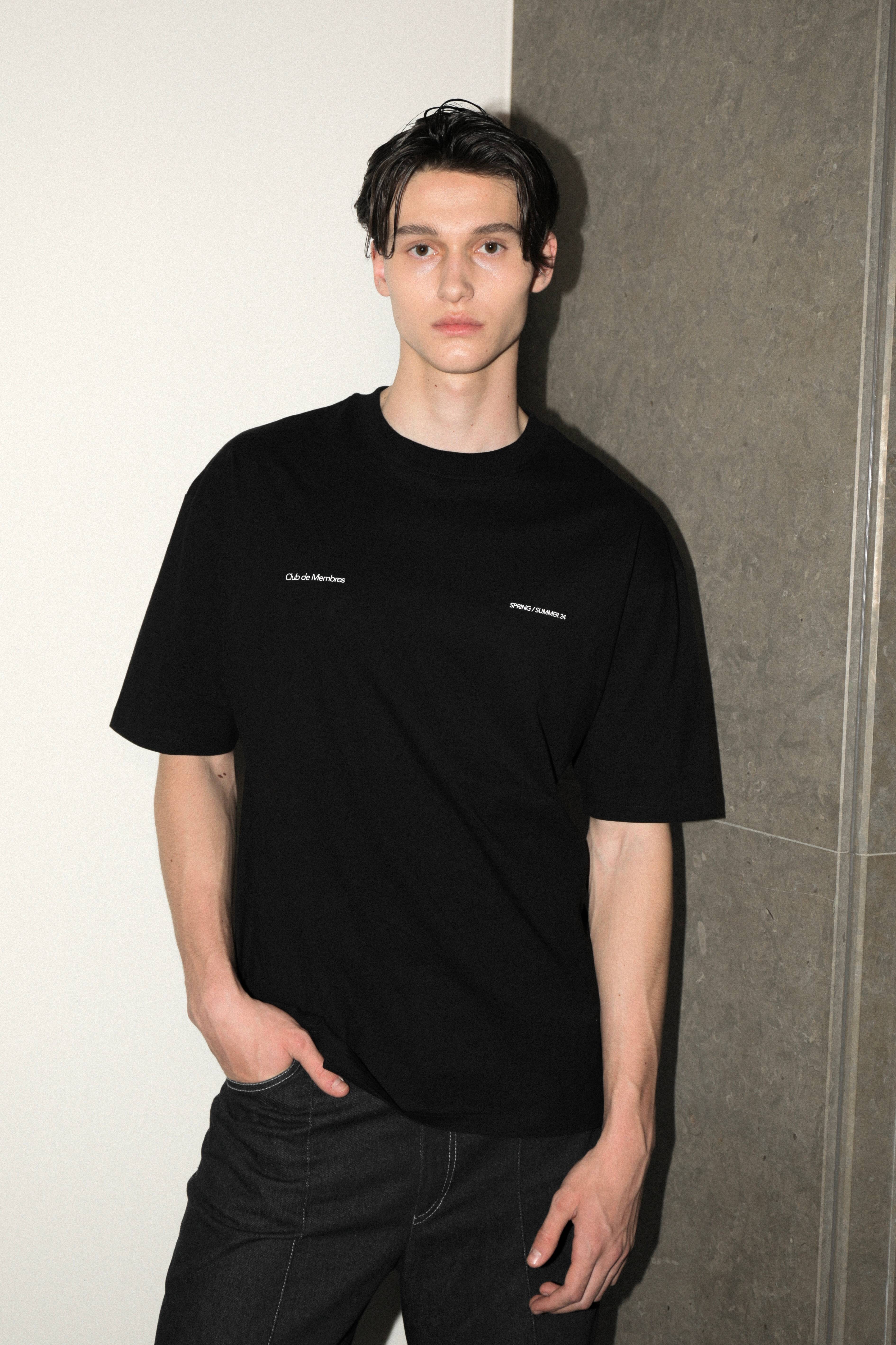 CLUB DE MEMBRES NOIR T-SHIRT