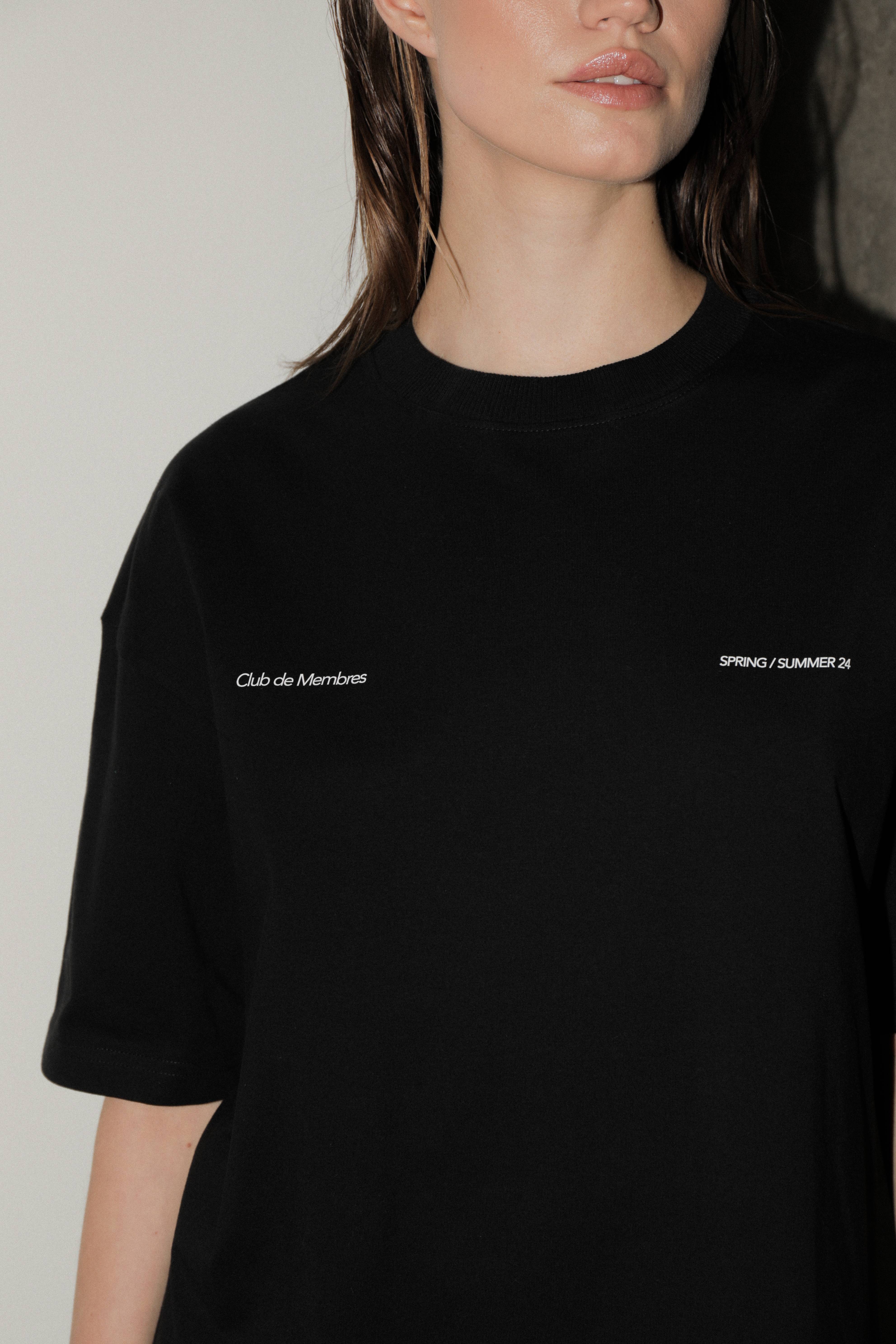CLUB DE MEMBRES NOIR T-SHIRT