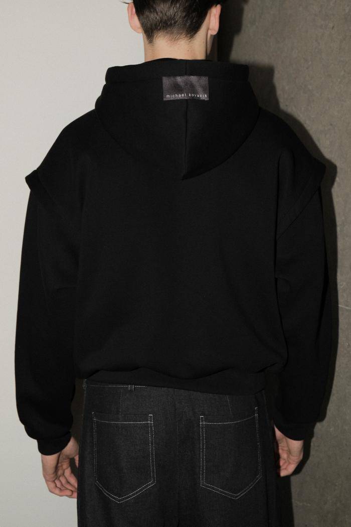 CLUB DE MEMBRES NOIR ZIP HOODIE