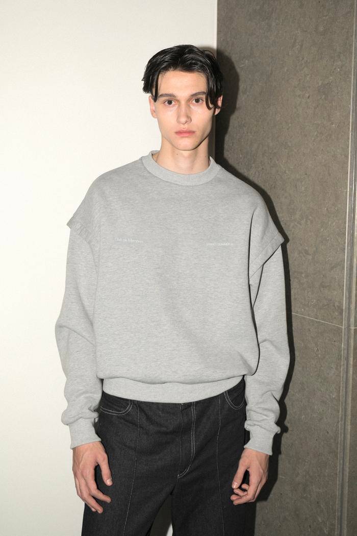 CLUB DE MEMBRES GREY CREWNECK UNISEX
