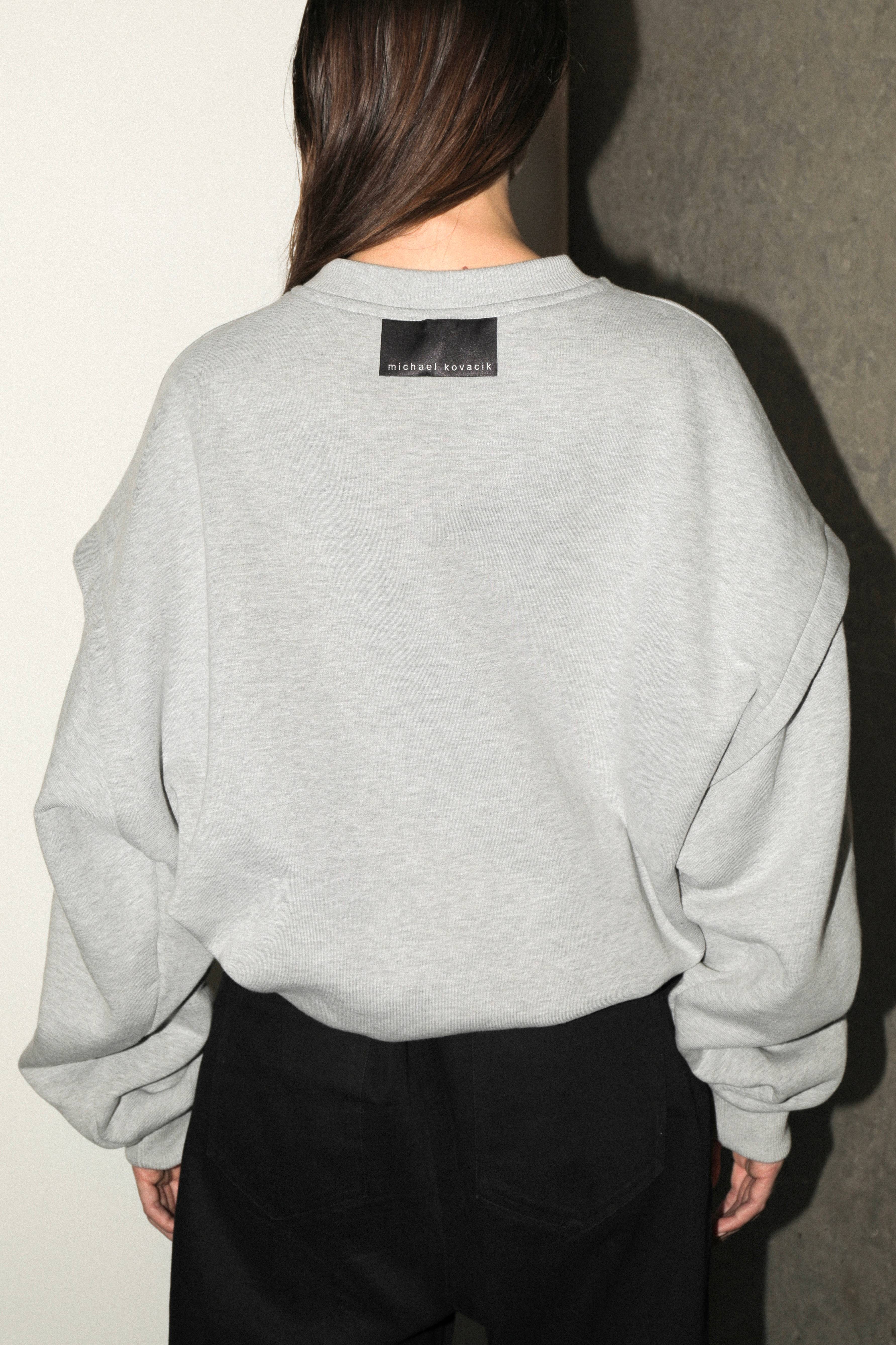 CLUB DE MEMBRES GREY CREWNECK UNISEX